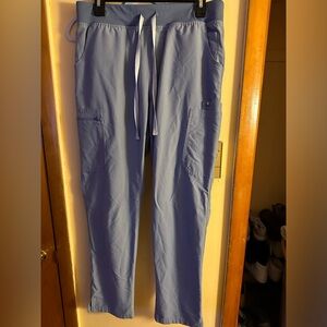 Vapor blue space dye figs bottoms
